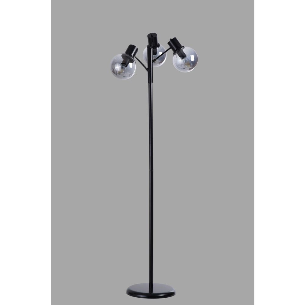 Opviq Podna lampa 180, siva, crna slika 3