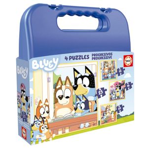 Bluey Kovčeg Puzzle Set - 12, 16, 20, 25 Dijelova