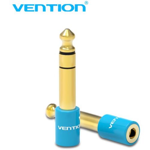 Vention 6.5mm Male to 3.5mm Female Audio Adapter Blue slika 1