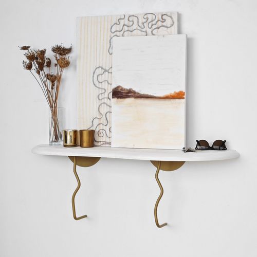 Edera - Gold, White Gold
White Wall Shelf slika 2