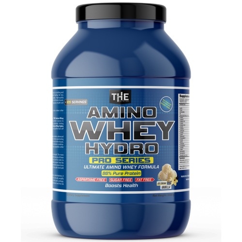 THE Amino Whey HYDRO PROTEIN 3500GR -  Vanilla ice cream slika 1