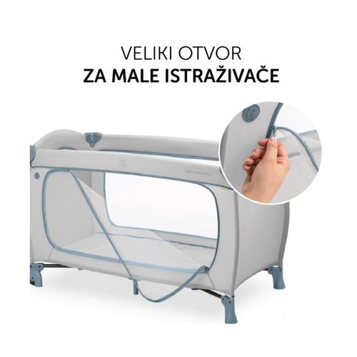 Hauck Prenosivi Krevetac Sleep N Play Go Plus,Blue slika 4