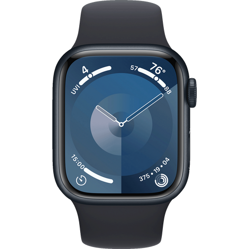 Apple SAT pametni, 1.69" LTPO OLED zaslon, vodootporan BT, WiFi - Watch Series 9 GPS 41mm Midnight slika 2