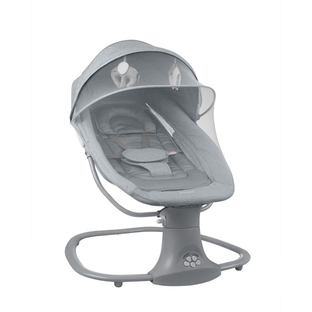 Kikka Boo Električna ljuljačka Winks, Beige/Grey slika 1