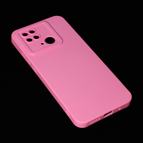 Torbica Silikon color za Xiaomi Redmi 10C roze slika 1