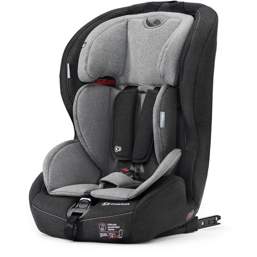 Kinderkraft autosjedalica Safety Fix 9-36 kg crno-siva slika 1