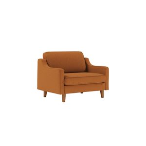 Fotelja Robin Loveseat - boje: karamel orah
