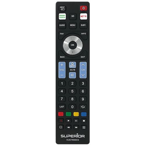 Superior Daljinski upravljač za LG/Sam./Sony/Phi./Pan.smart TV - RC Ready5 slika 1