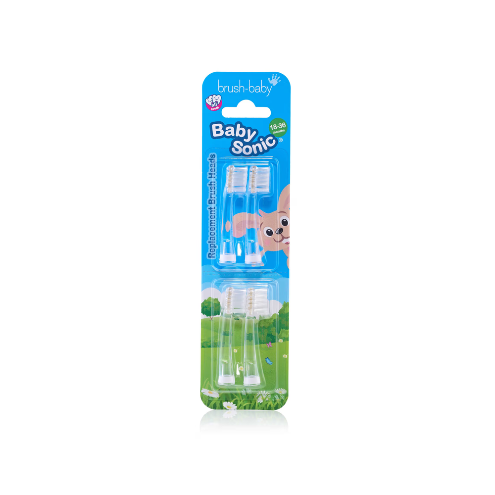 Brush-Baby Zamjenske četkice BabySonic 18-36 mjeseci, 4kom slika 1