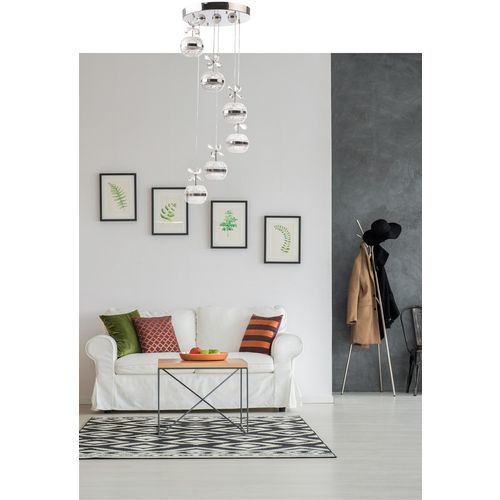 Prenses8727-2 Chrome Chandelier slika 1