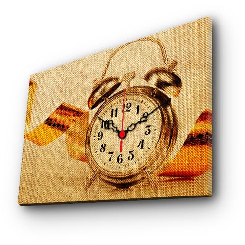 Wallity Zidni sat dekorativni na platnu, 3040CS-84 slika 4