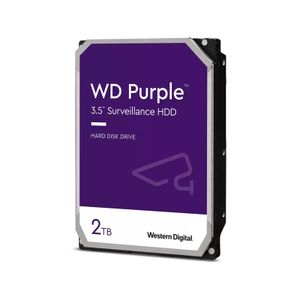 WD 2TB 3.5" SATA III 64MB IntelliPower WD23PURZ Purple hard disk
