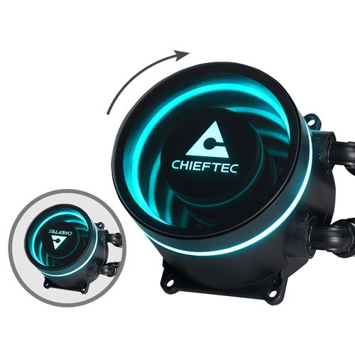 Chieftec Iceberg 360 DARK CLC-360-BLK vodeno hlađenje slika 6