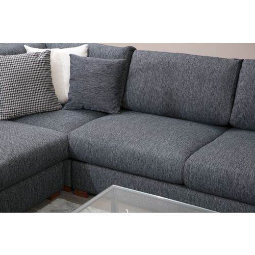 Atelier Del Sofa Ugaoni kauč Loop 7 Antracit slika 5