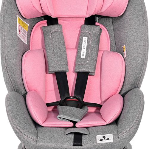 LORELLI PROXIMA i-Size Autosjedalica 360° Isofix Pink/Grey 0-6 godine/0-22 kg (0+/1/2) slika 9