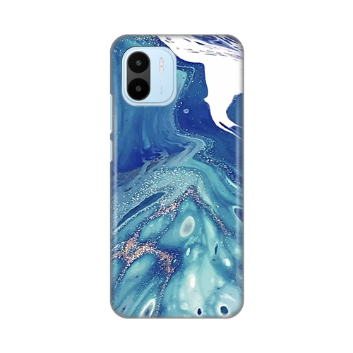 Torbica Silikonska Print za Xiaomi Redmi A1/A2 Blue Marble slika 1