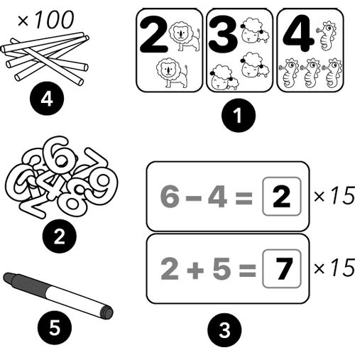 Eductry - Set za učenje matematike slika 5