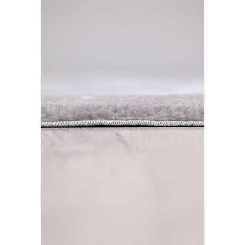 HMFPUFY-3 YUVARLAK Light Grey Carpet (100 cm) slika 4