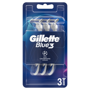 Gillette UCL Blue3 Jednokratne britvice 3 kom 