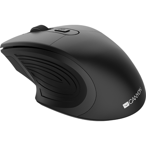 CANYON 2.4GHz Wireless Optical Mouse with 4 buttons, DPI 800/1200/1600, Black, 115*77*38mm, 0.064kg slika 5