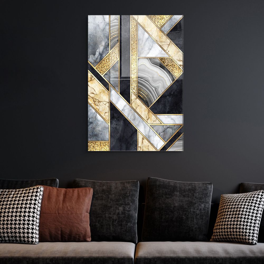 UV-033 - Dekorativna Slika na Kaljenom Staklu, Višebojna, 70 x 100 cm slika 2
