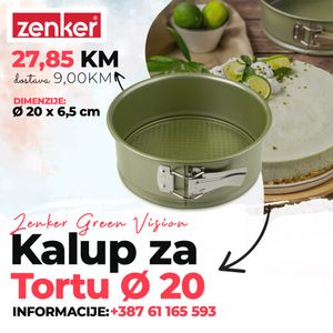 Kalup za tortu 20cm GREEN VISION ZENKER