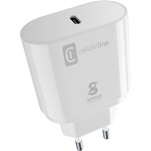 Cellularline kućni punjač Samsung USB-C 25W slika 1