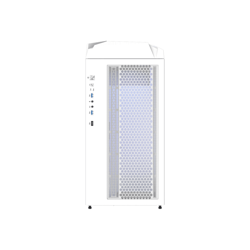 Gigabyte CASE C301G White3xARGB fans(1xRear; 3xFront)GPU H : 400mm; Dust filter slika 4
