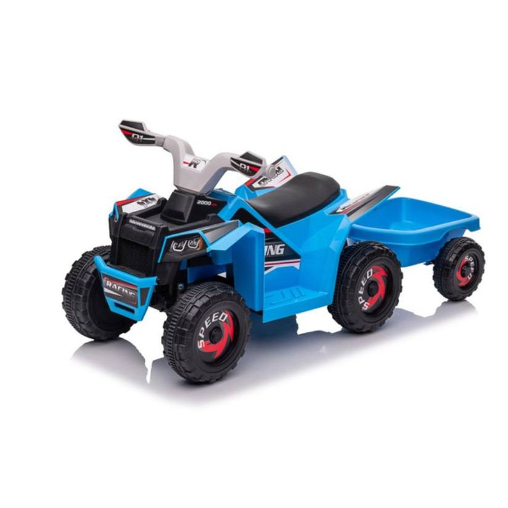 Quad na akumulator s prikolicom XMX630T plavi slika 4
