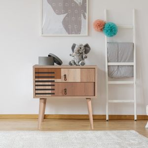 Noćni ormarić City Colorblock u više boja