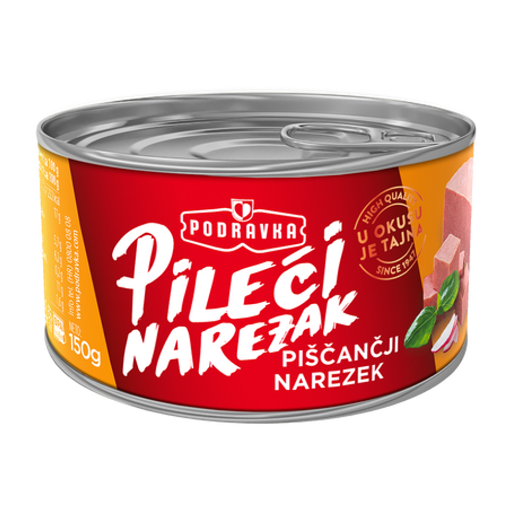 Podravka Pileći narezak 150g slika 1