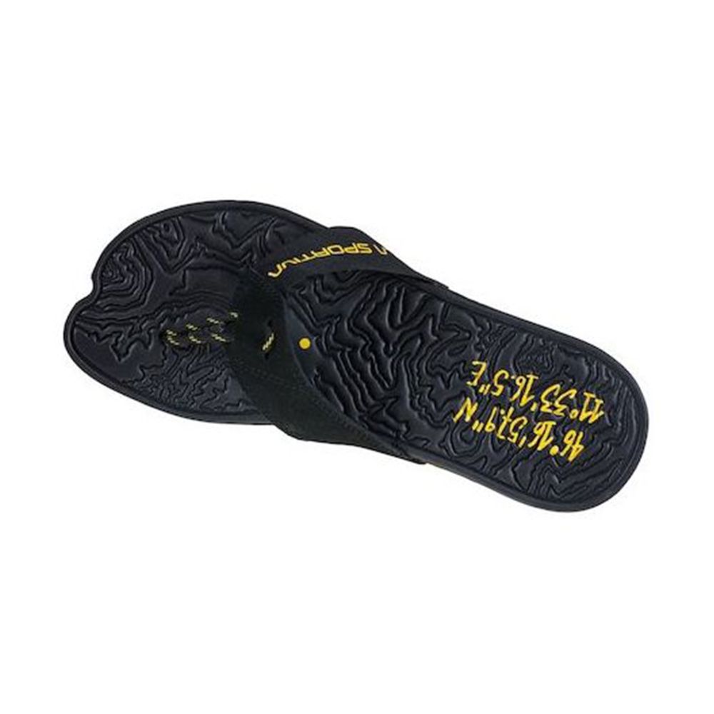 La Sportiva Muške japanke Jandal, Black/Yellow slika 3