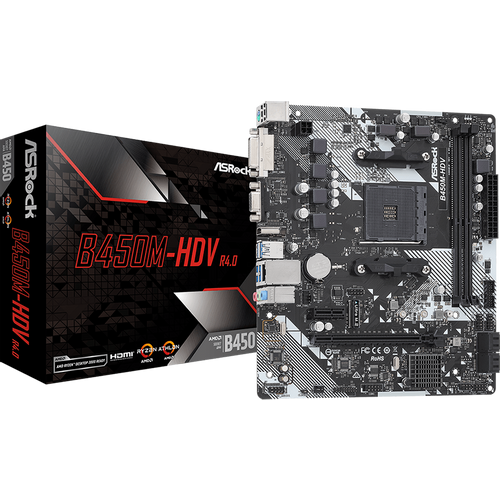 ASROCK MB B450 AM4 slika 1