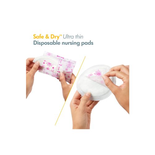 Medela - Safe & Dry Ultra thin Disposable nursing pads tupferi za grudi, ultra tanki, jednokratni (30 kom) slika 6