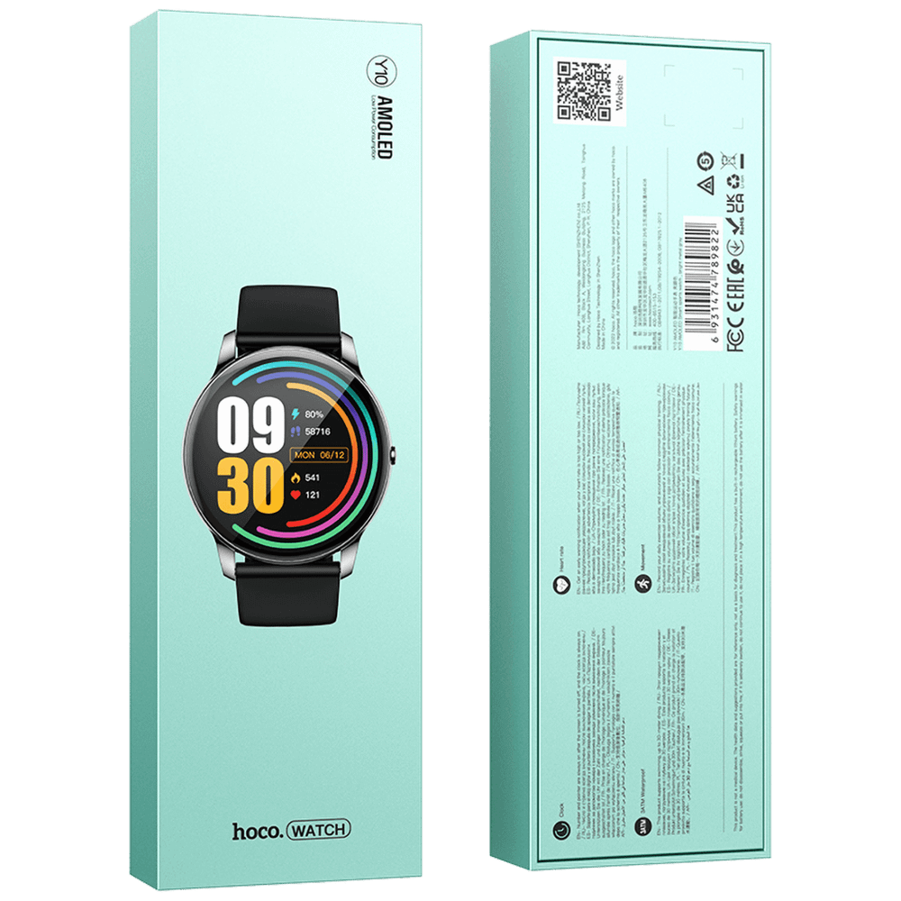 hoco. Sat pametni, 1.3", AMOLED zaslon, Bluetooth - Y10 slika 2