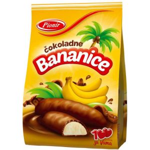 Pionir čokoladne bananice 150g