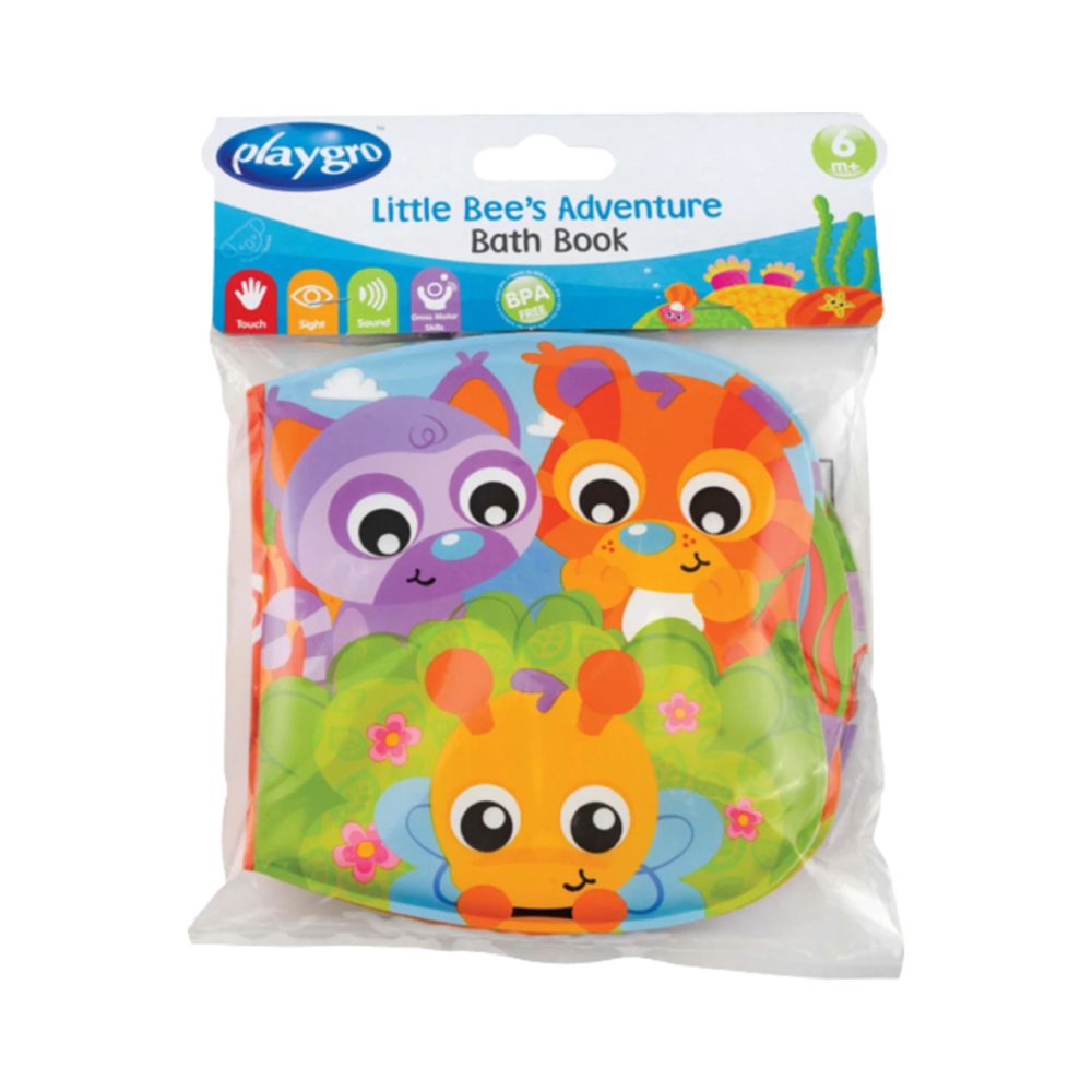 Playgro Knjiga za kupanje Little Bee's Adventure slika 6