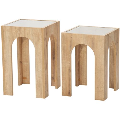 Seine 2 - Oak, Transparent
 Oak
Transparent Coffee Table Set slika 5