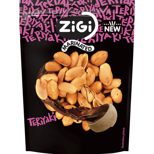 Zigi Marinated kikiriki Teriyaki 70g slika 1