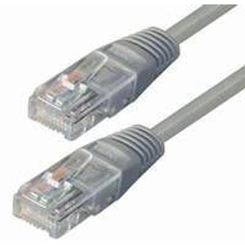 NaviaTec Cat5e UTP Patch Cable 0,25m grey slika 1