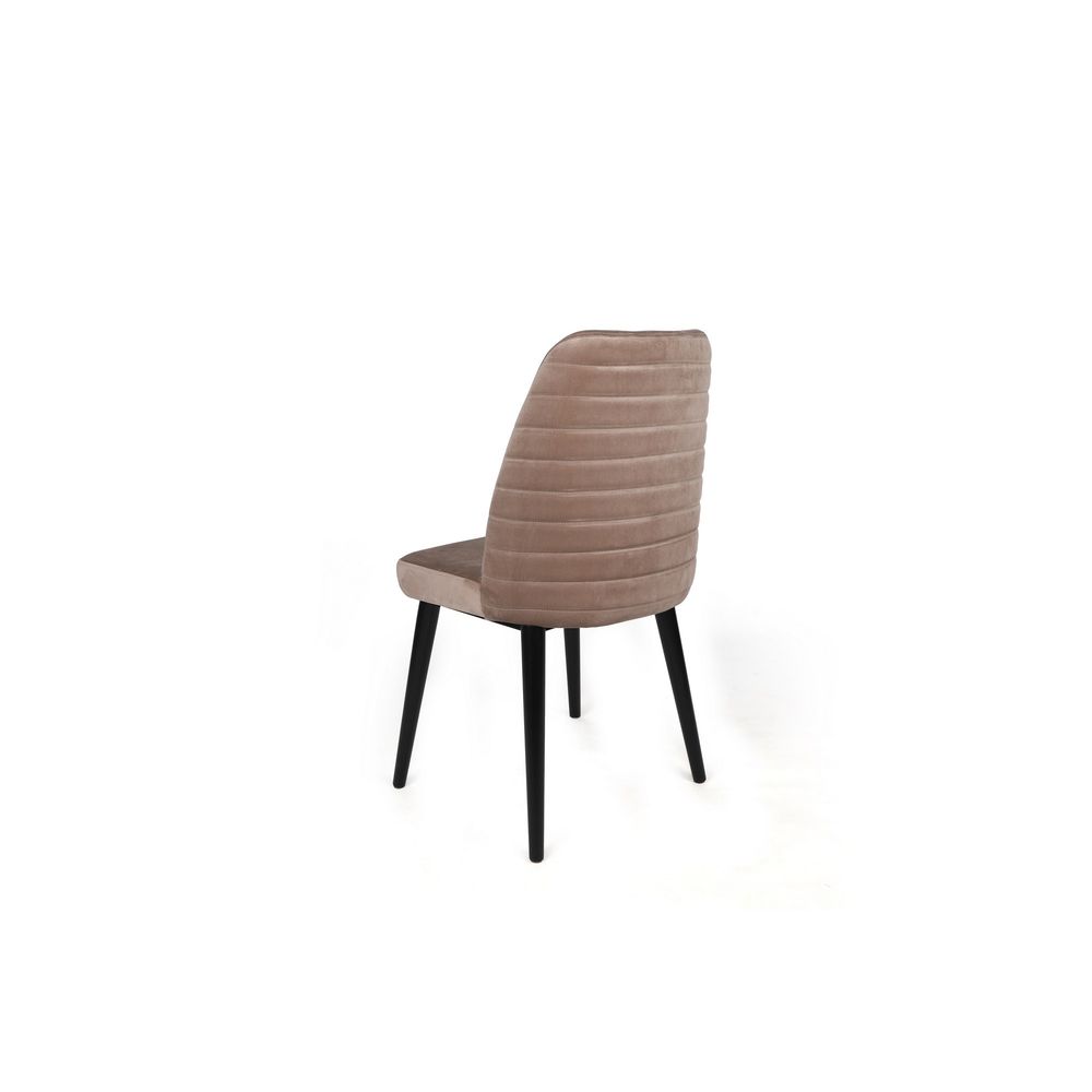 Set Stolica Tutku-304 V2 Beige Black (2 Komada) slika 3