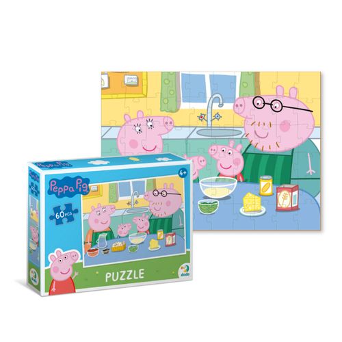 DODO Puzzle Peppa Prase, Porodični Ručak 60 komada slika 2