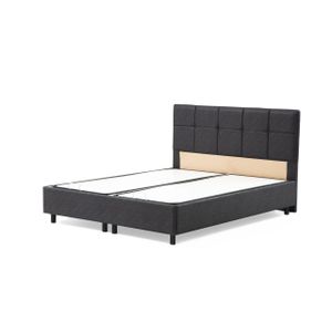 Vitalia 120 x 200 - Anthracite Anthracite Single Bed Base & Headboard