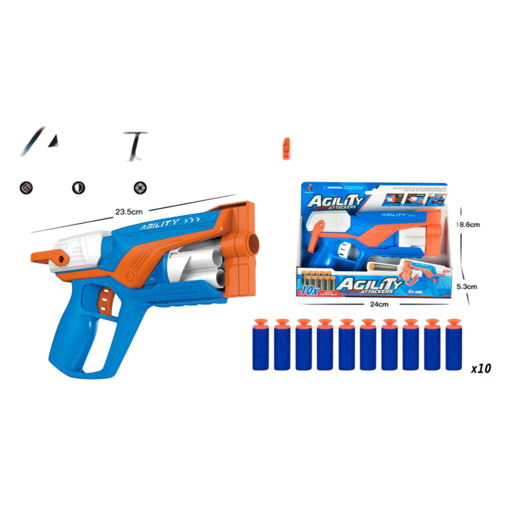 MKV786037 Agility Attackers Revolver 24x5,3cm slika 1