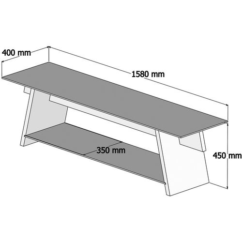 TV202 Walnut
Green TV Stand slika 9