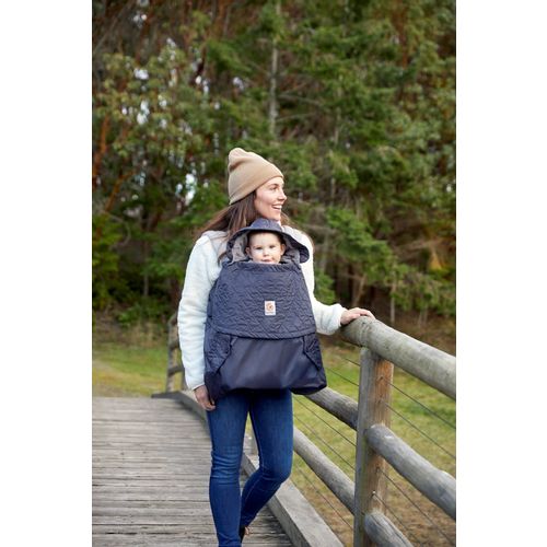 Ergobaby zimska zaštita  All Weather Cover - Charcoal slika 8