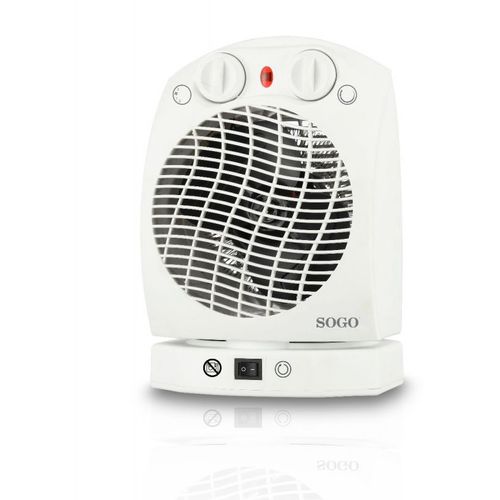 SOGO Ventilator za grijanje s funkcijom oscilacije, 2000W slika 1