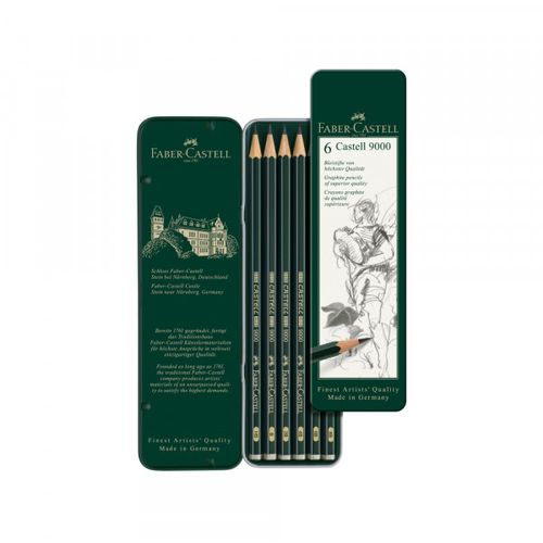 Grafitna olovka set FaberCastell 9000 1/6 slika 3