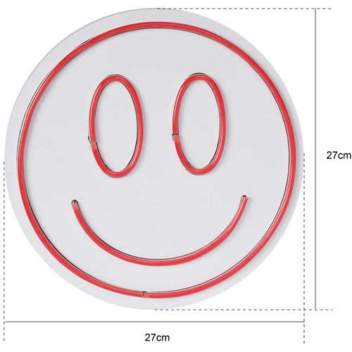 Wallity Smiley - Plava dekorativna plastična LED rasveta slika 7