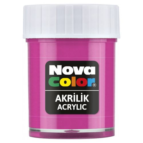 Nova Color Slikanje - Akrilne Boje 30g - Roze - 540296 slika 1